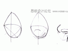 Flash教程：卡通人物基本五官造型和绘制方法,PS教程,思缘教程网