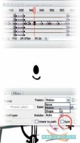 Flash cs3鼠绘教程：图形元件的同步与不同步,PS教程,思缘教程网