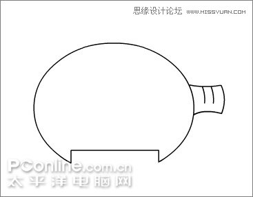 Flash制作有趣的亲嘴猪动画教程,PS教程,思缘教程网