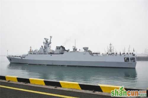 中国海军成立70周年 参加2019海上阅兵外国舰艇模型介绍(图)