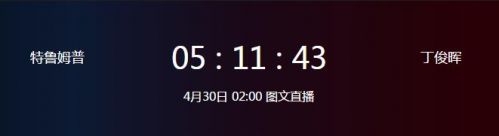 2019斯诺克世锦赛丁俊晖vs特鲁姆普几点开始 比赛直播时间